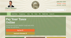 Desktop Screenshot of madcotreasurer.org